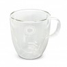 Riviera Double Wall Glass Cup - 310ml