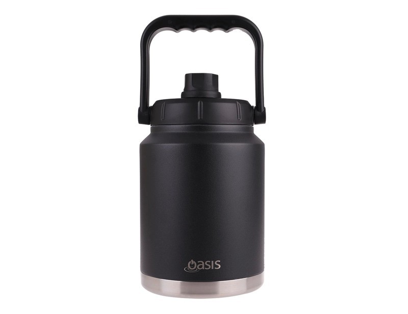 Oasis 2.1L Carry Handle Stainless Steel Vacuum Jug
