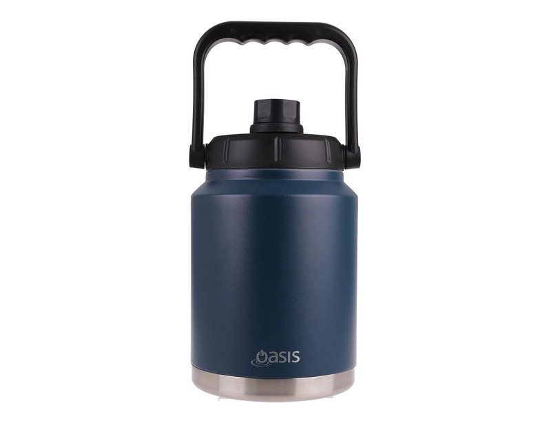 Oasis 2.1L Carry Handle Stainless Steel Vacuum Jug