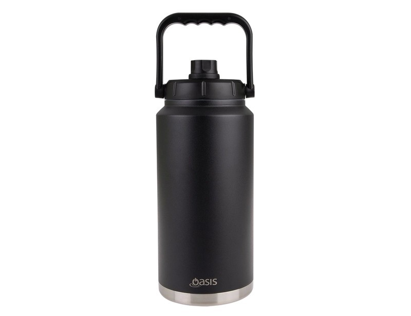 Oasis 3.8L Carry Handle Stainless Steel Vacuum Jug