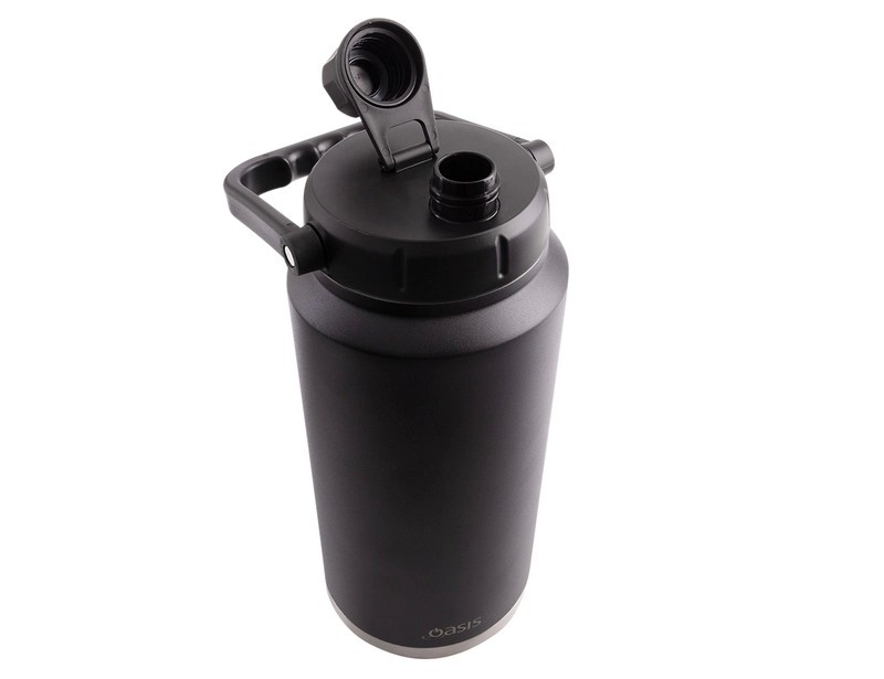 Oasis 3.8L Carry Handle Stainless Steel Vacuum Jug