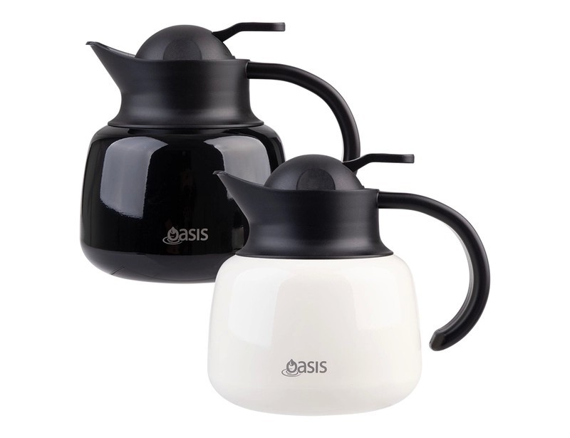 Oasis 750ml Stainless Steel Insulated Teapot with Strainer