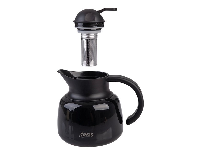 Oasis 750ml Stainless Steel Insulated Teapot with Strainer