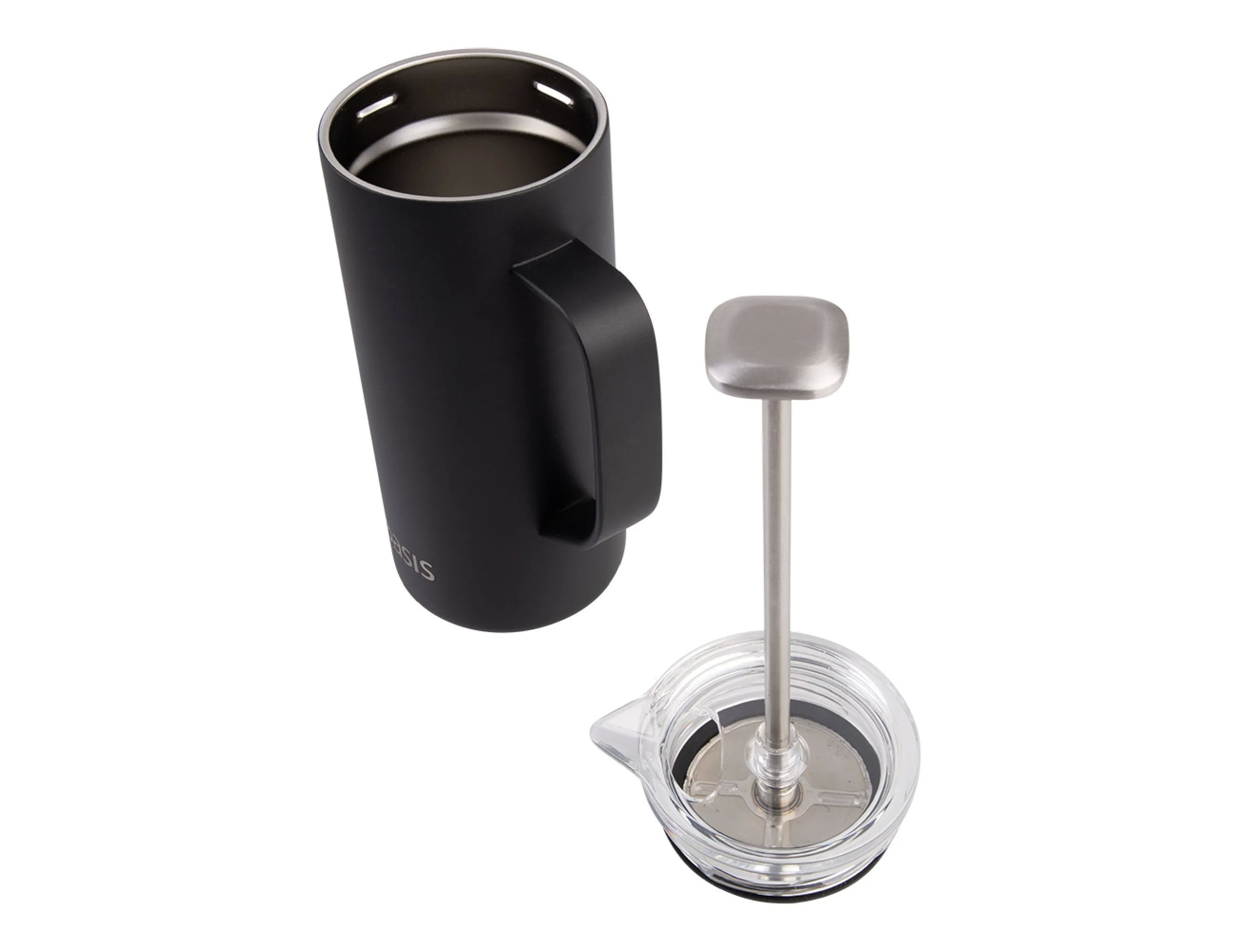 Oasis 600ml Stainless Steel Insulated Coffee Plunger