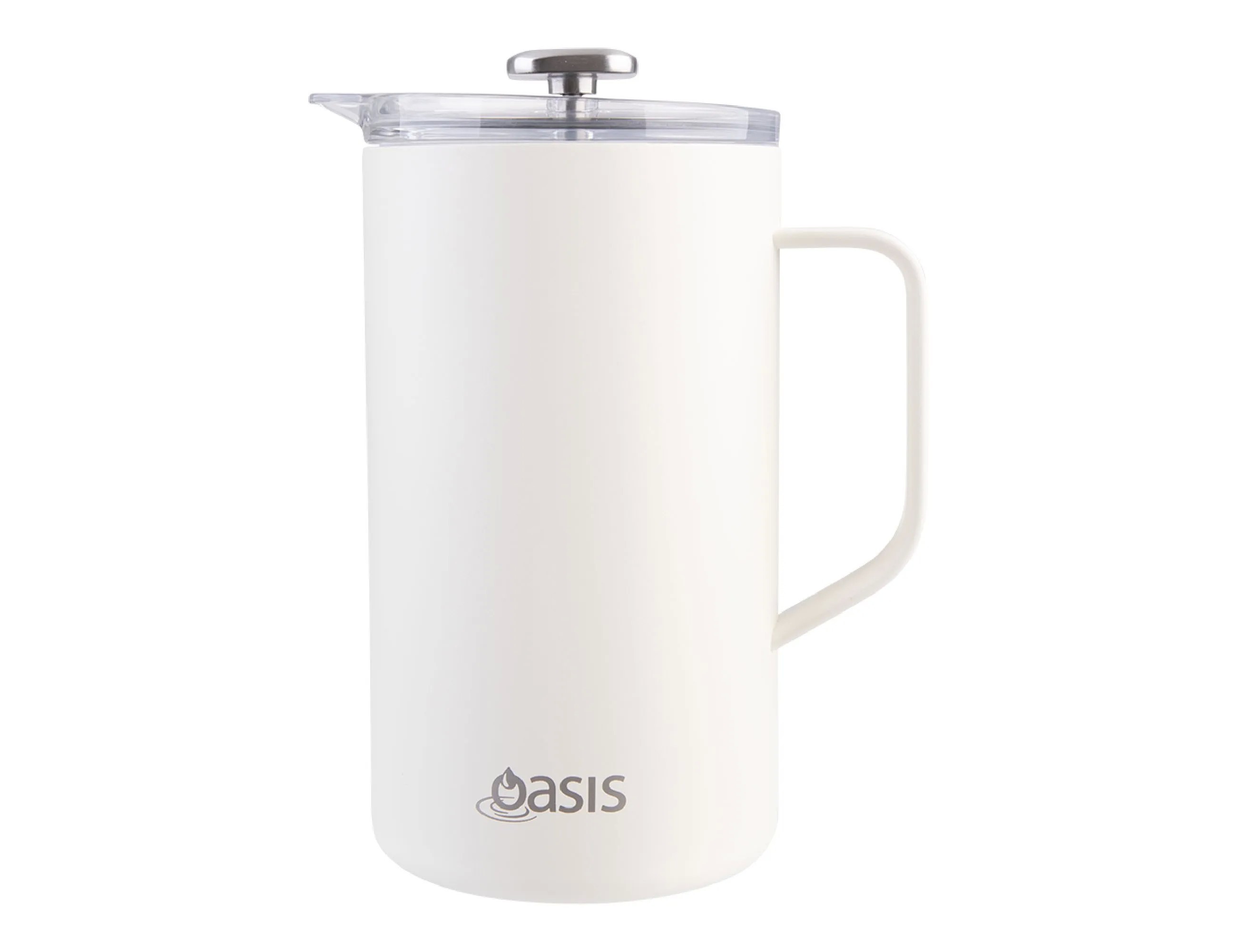 Oasis 1L Stainless Steel Insulated Coffee Plunger