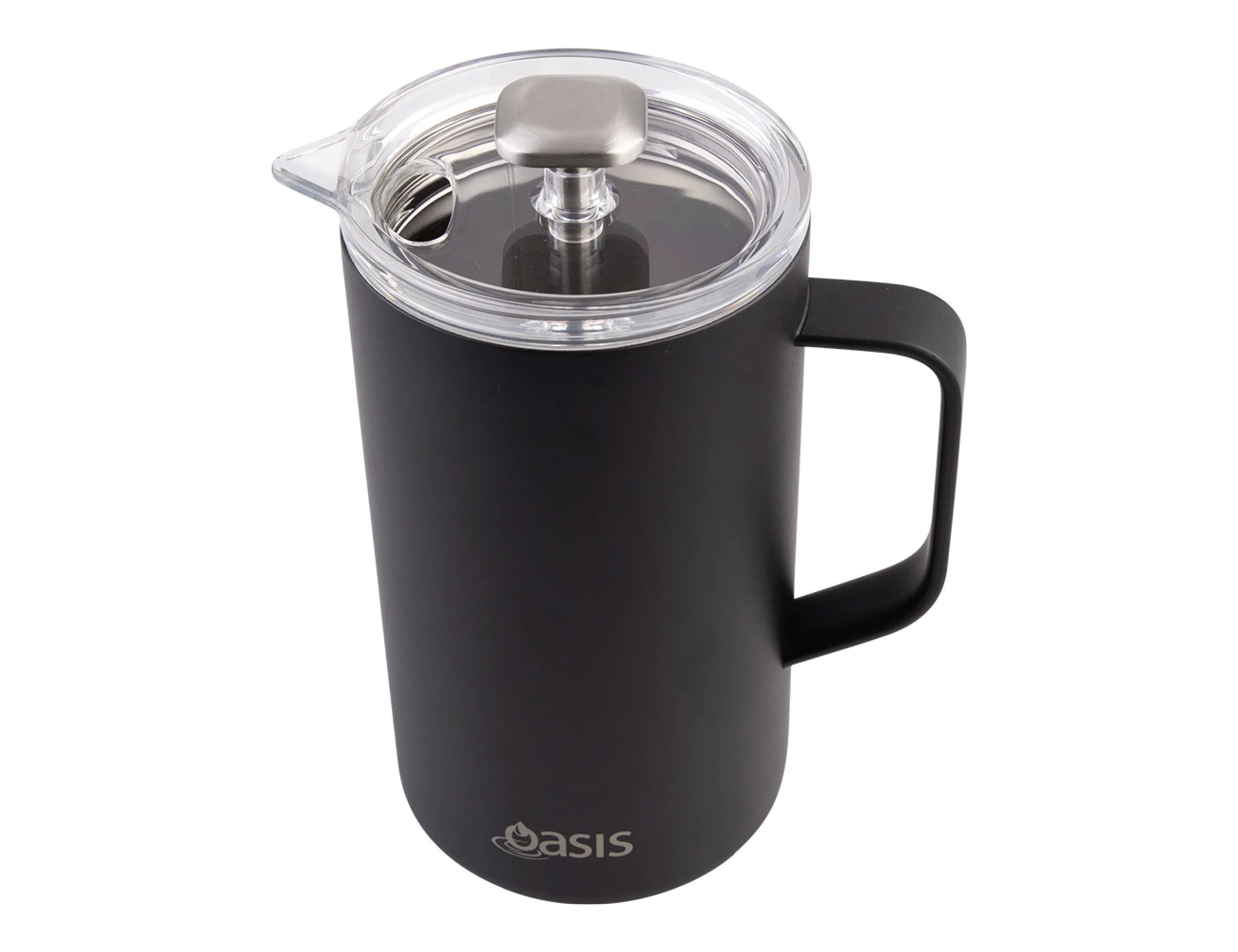 Oasis 1L Stainless Steel Insulated Coffee Plunger
