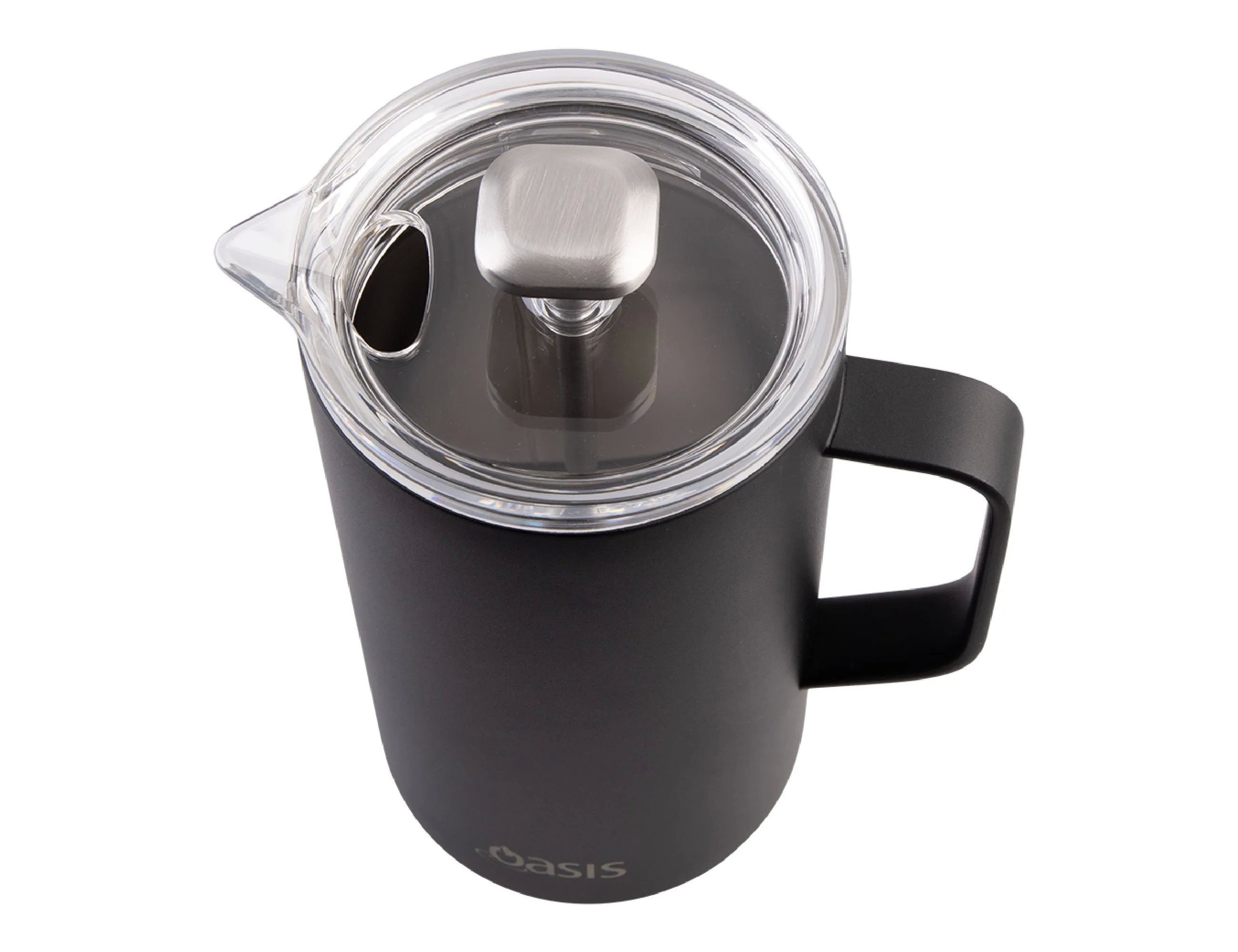Oasis 1L Stainless Steel Insulated Coffee Plunger