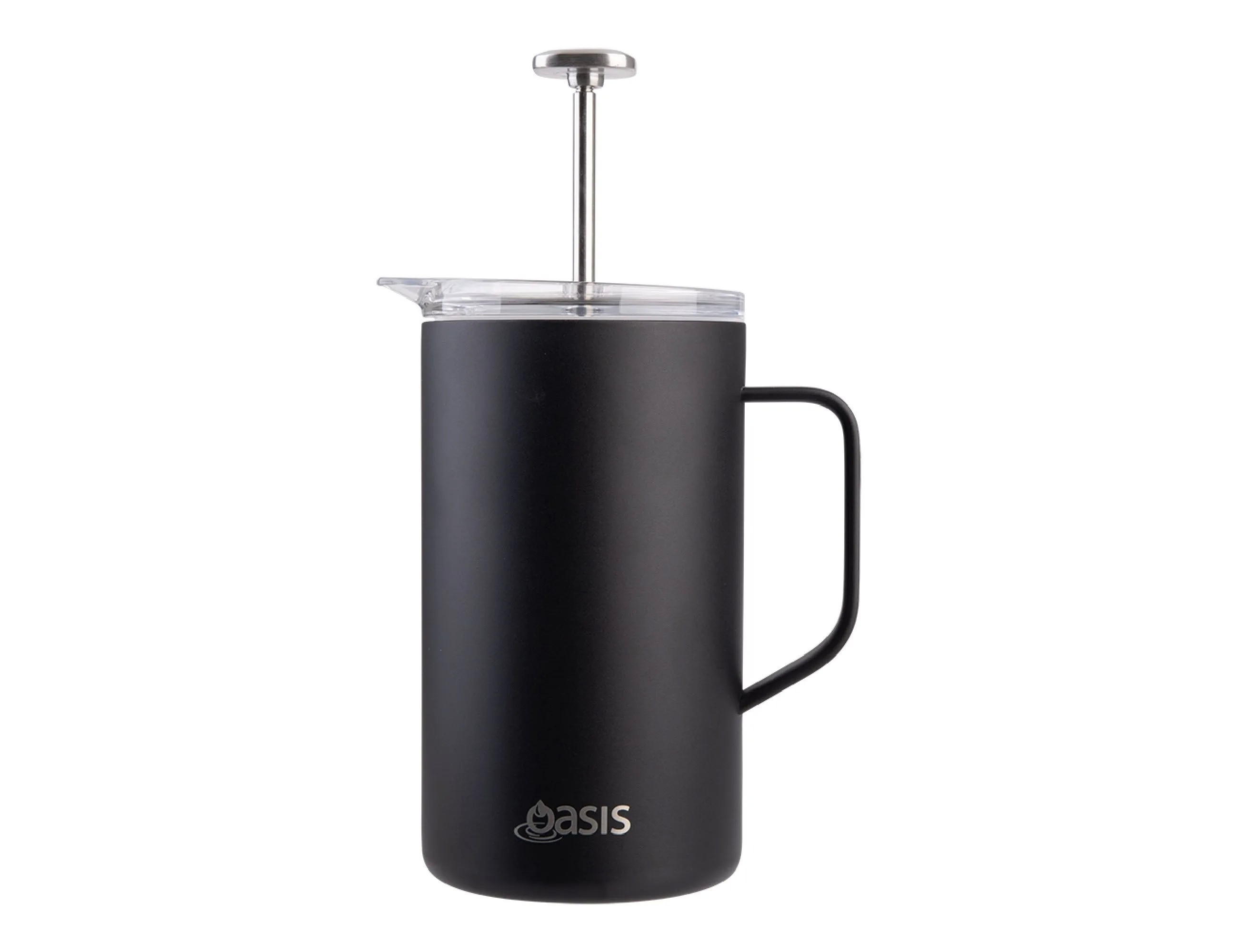 Oasis 1L Stainless Steel Insulated Coffee Plunger