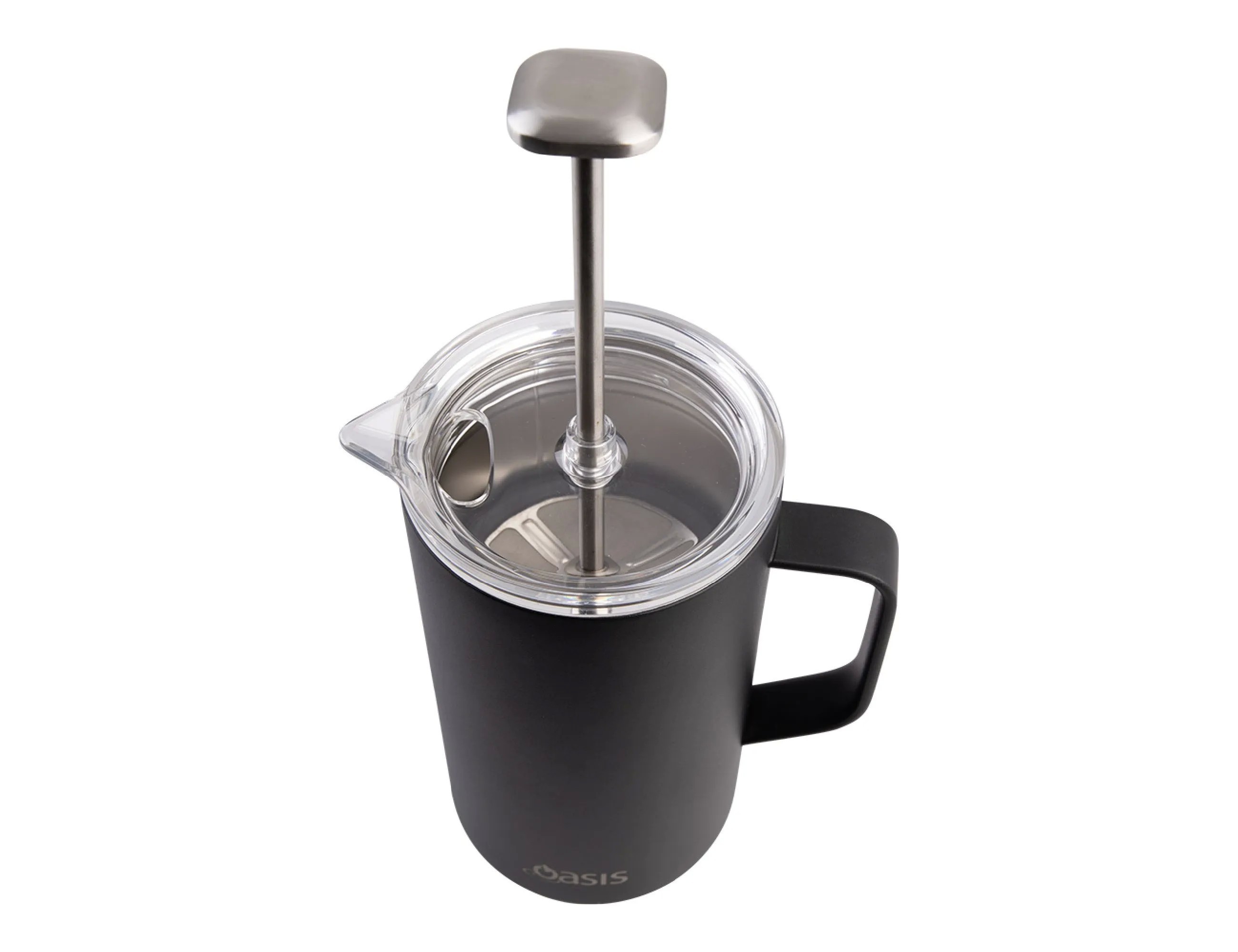 Oasis 1L Stainless Steel Insulated Coffee Plunger