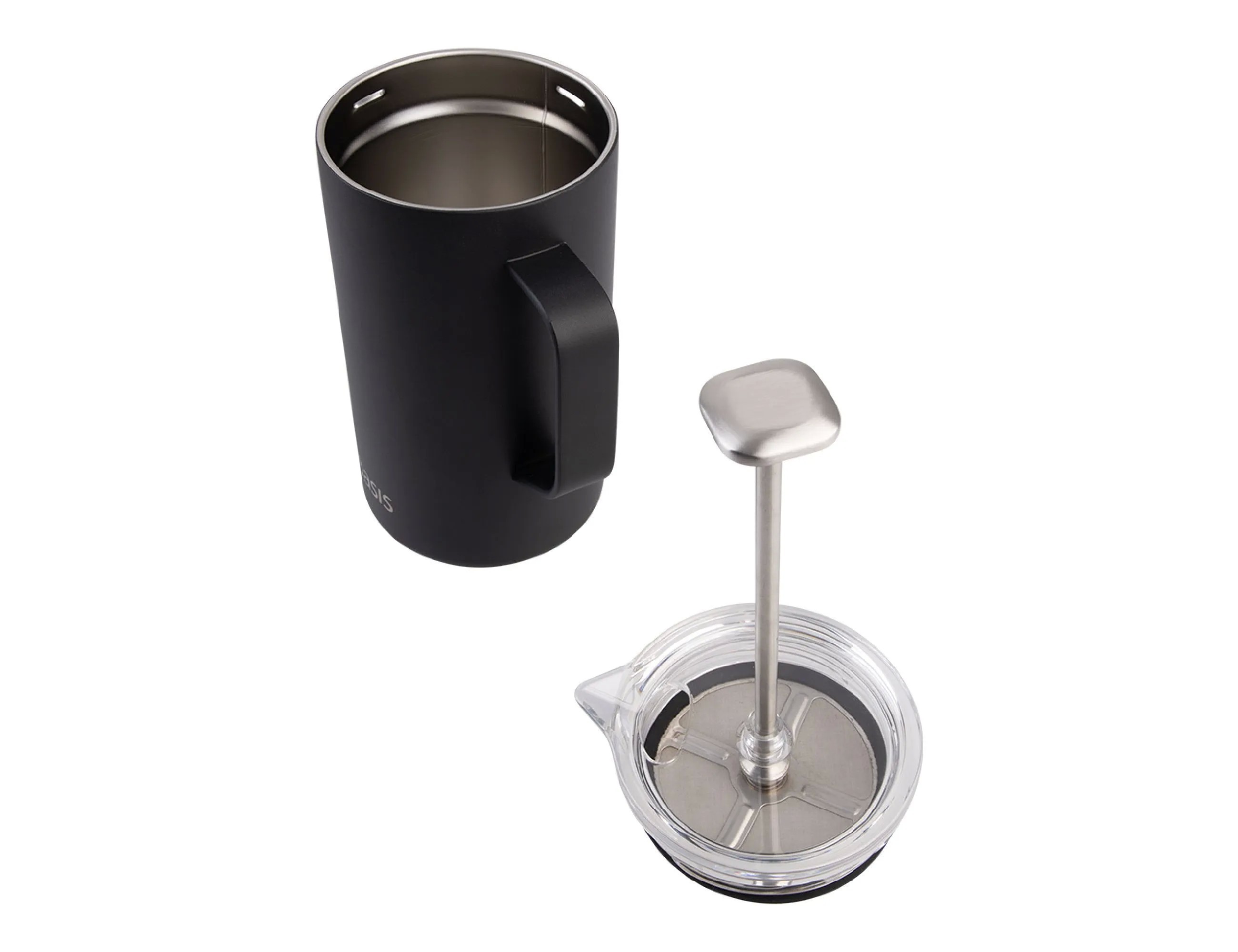 Oasis 1L Stainless Steel Insulated Coffee Plunger