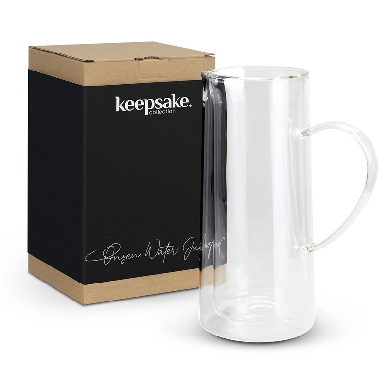 Keepsake Onsen 730ml Borosilicate Water Jug