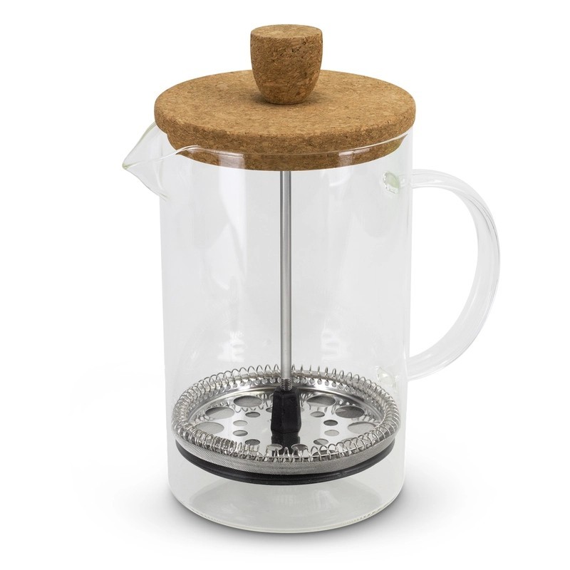 Keepsake Onsen Cork Lid Borosilicate Glass Coffee Plunger
