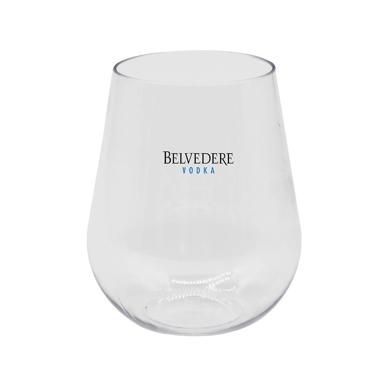 410ml Stemless Shatterproof White Wine Glass