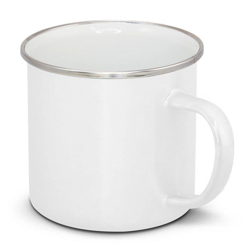 Bendigo 500ml Stainless Steel Enamel Mug