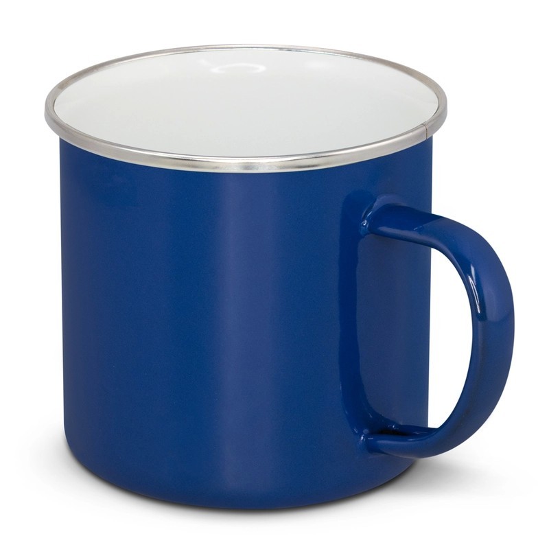 Bendigo 500ml Stainless Steel Enamel Mug