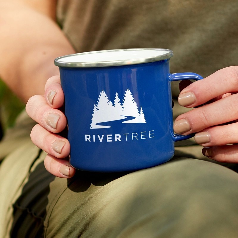 Bendigo 500ml Stainless Steel Enamel Mug