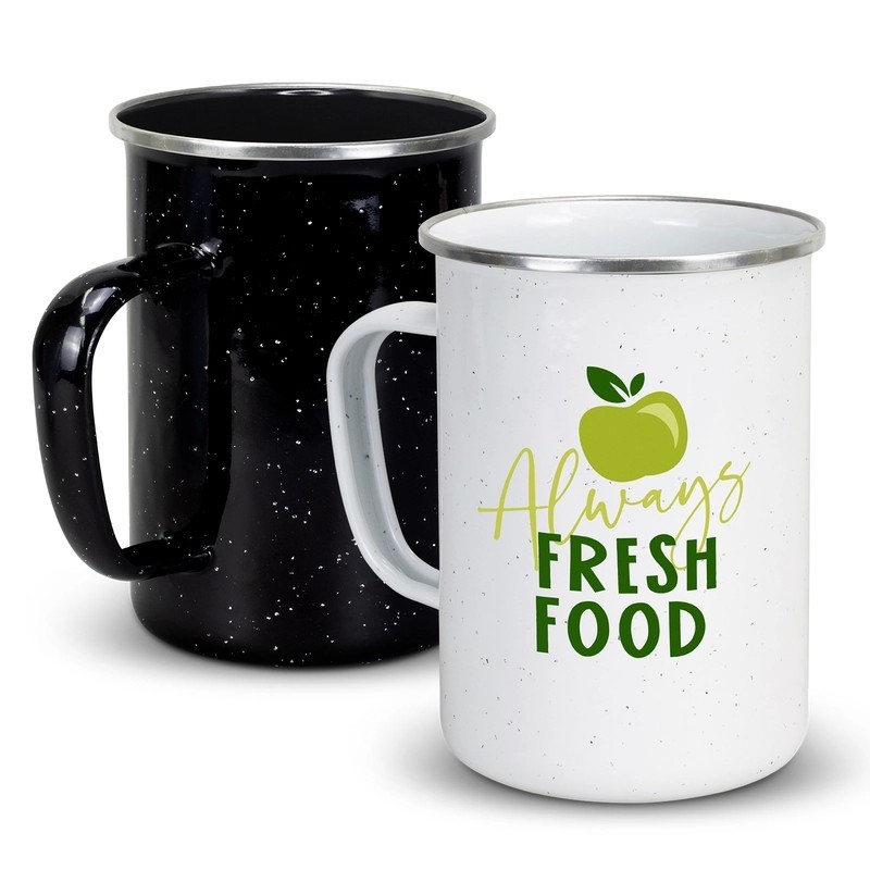 Bendigo 600ml Stainless Steel Enamel Mug