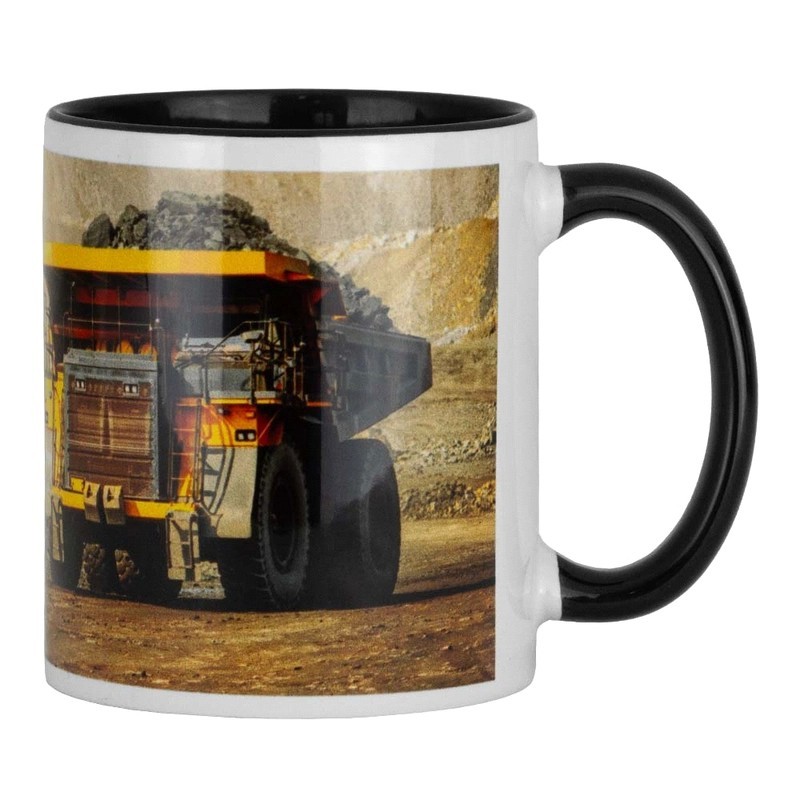 Bounty Two Tone Sublimation 325ml Ceramic Coffee Mug