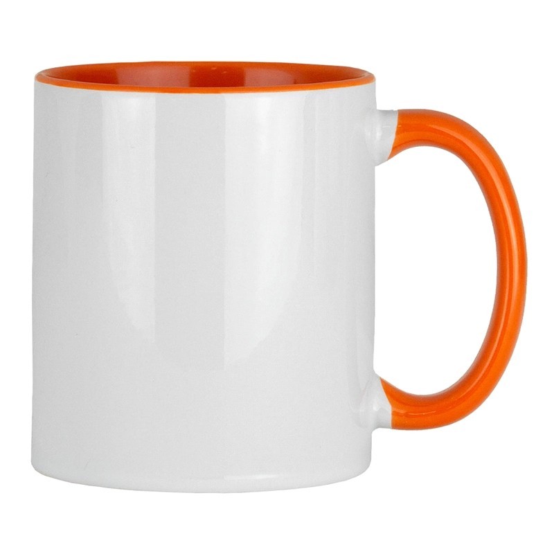 Bounty Two Tone Sublimation 325ml Ceramic Coffee Mug
