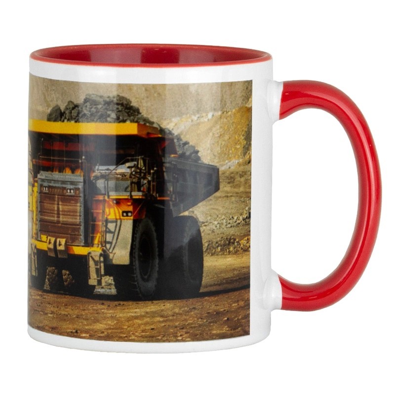 Bounty Two Tone Sublimation 325ml Ceramic Coffee Mug