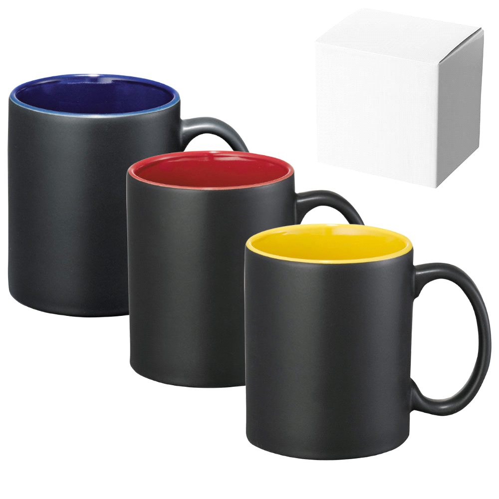 Maya 325ml Ceramic Coffee Mug in Box