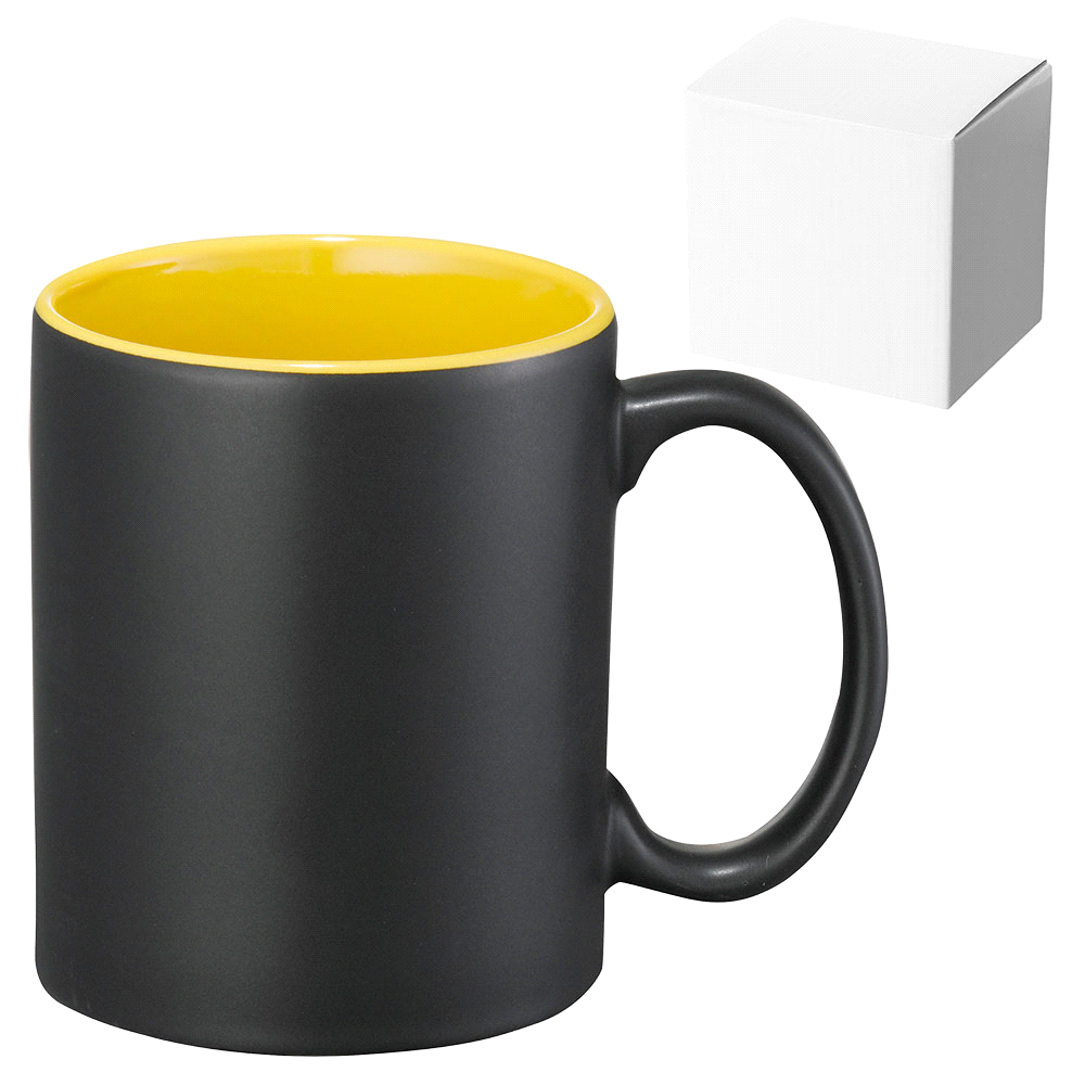 Maya 325ml Ceramic Coffee Mug in Box