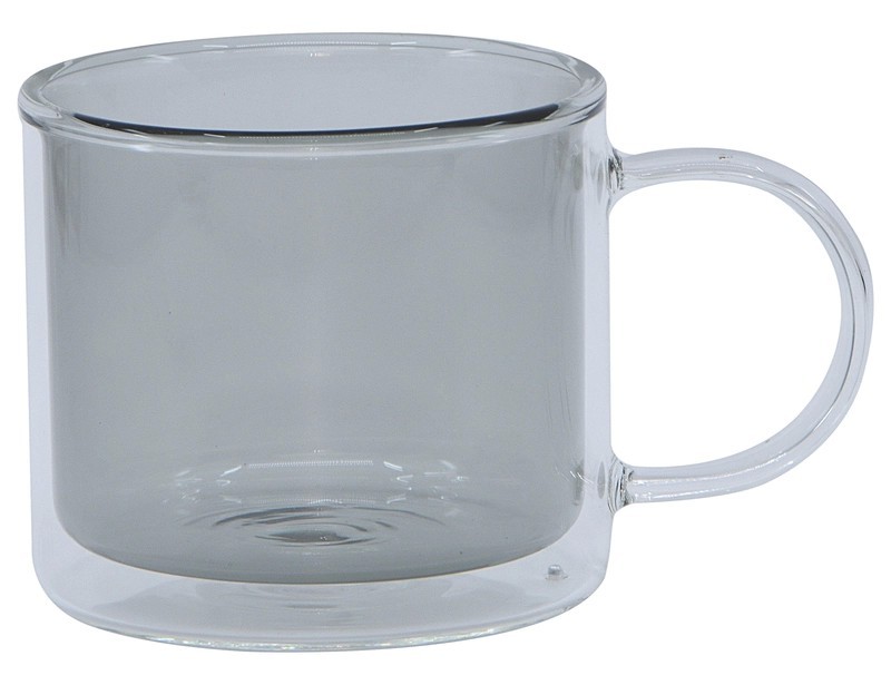 Spectrum Glass Double Wall Coffee Mug