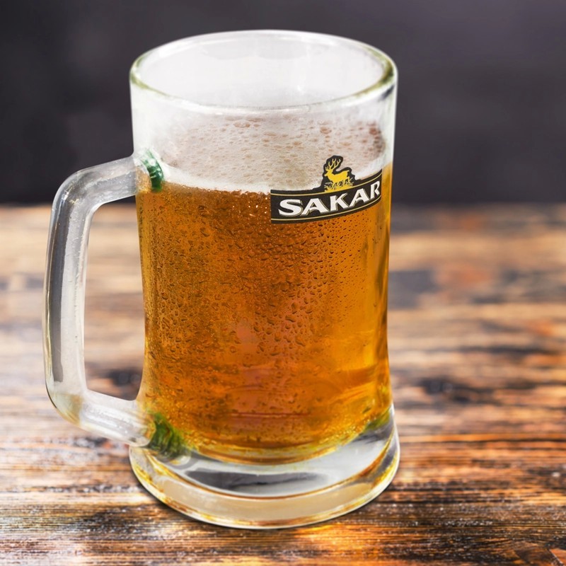 Munich 400ml Glass Beer Mug
