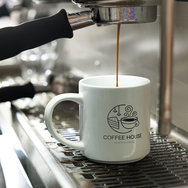 Neva 375ml Ceramic Stackable Coffee Mug