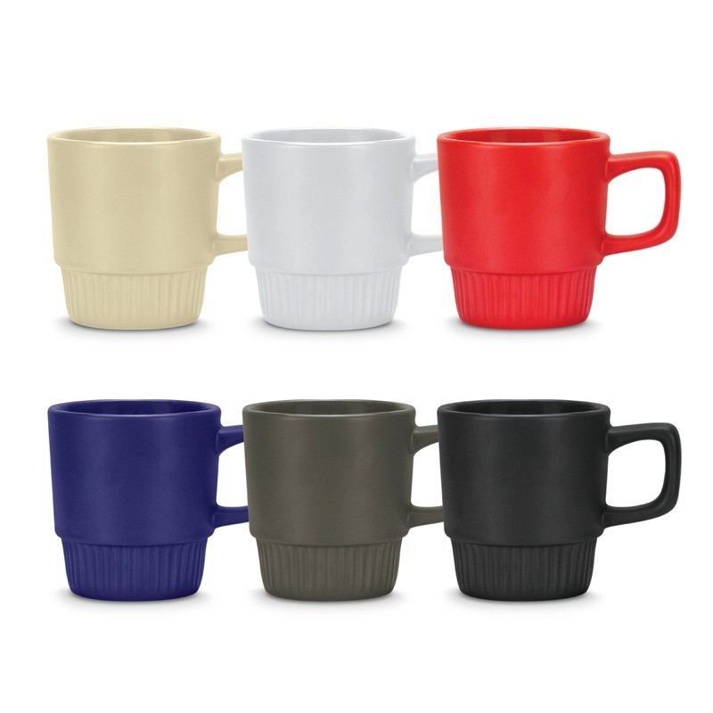 Barista 300ml Ceramic Stackable Coffee Mug