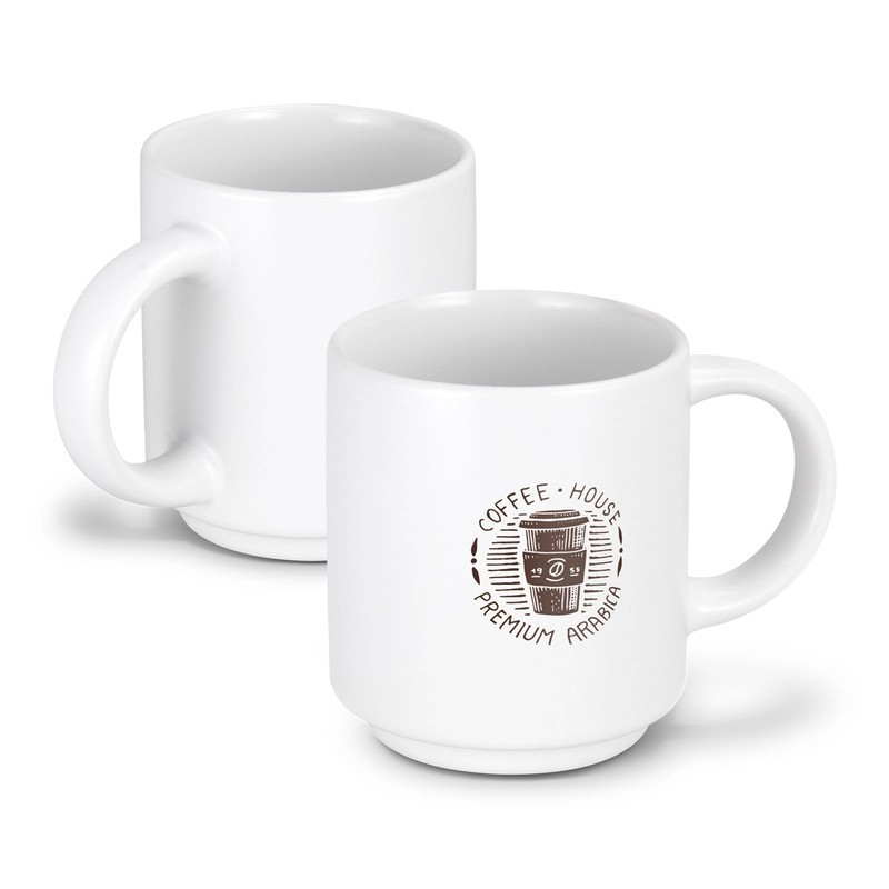 Espresso 180ml Ceramic Stackable Coffee Mug