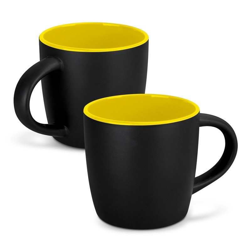 Mocha 330ml Two-Tone Ceramic Coffee Mug