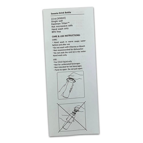 Jacob 650ml Plastic Drink Bottle