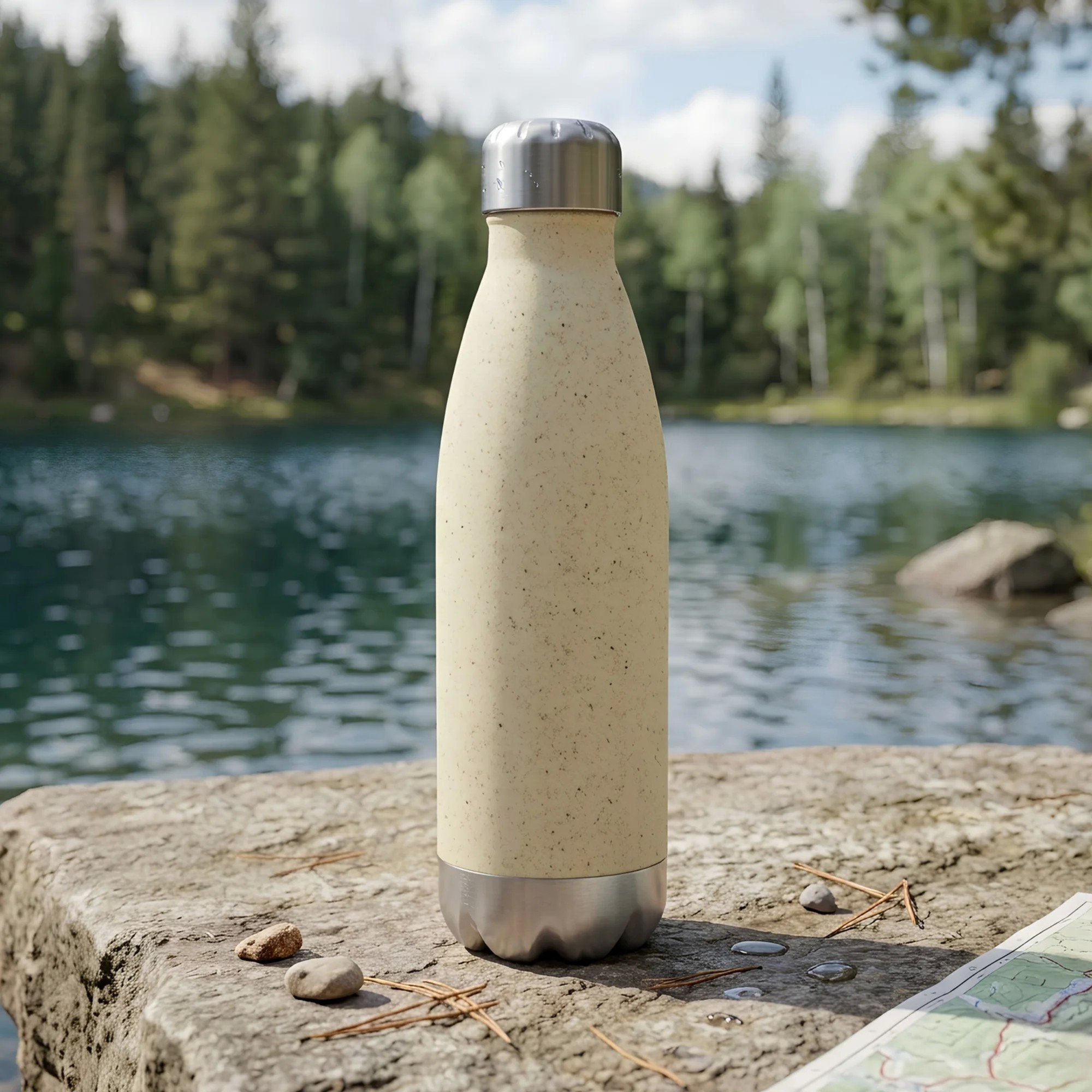 Komo 700ml Wheat Straw Drink Bottle