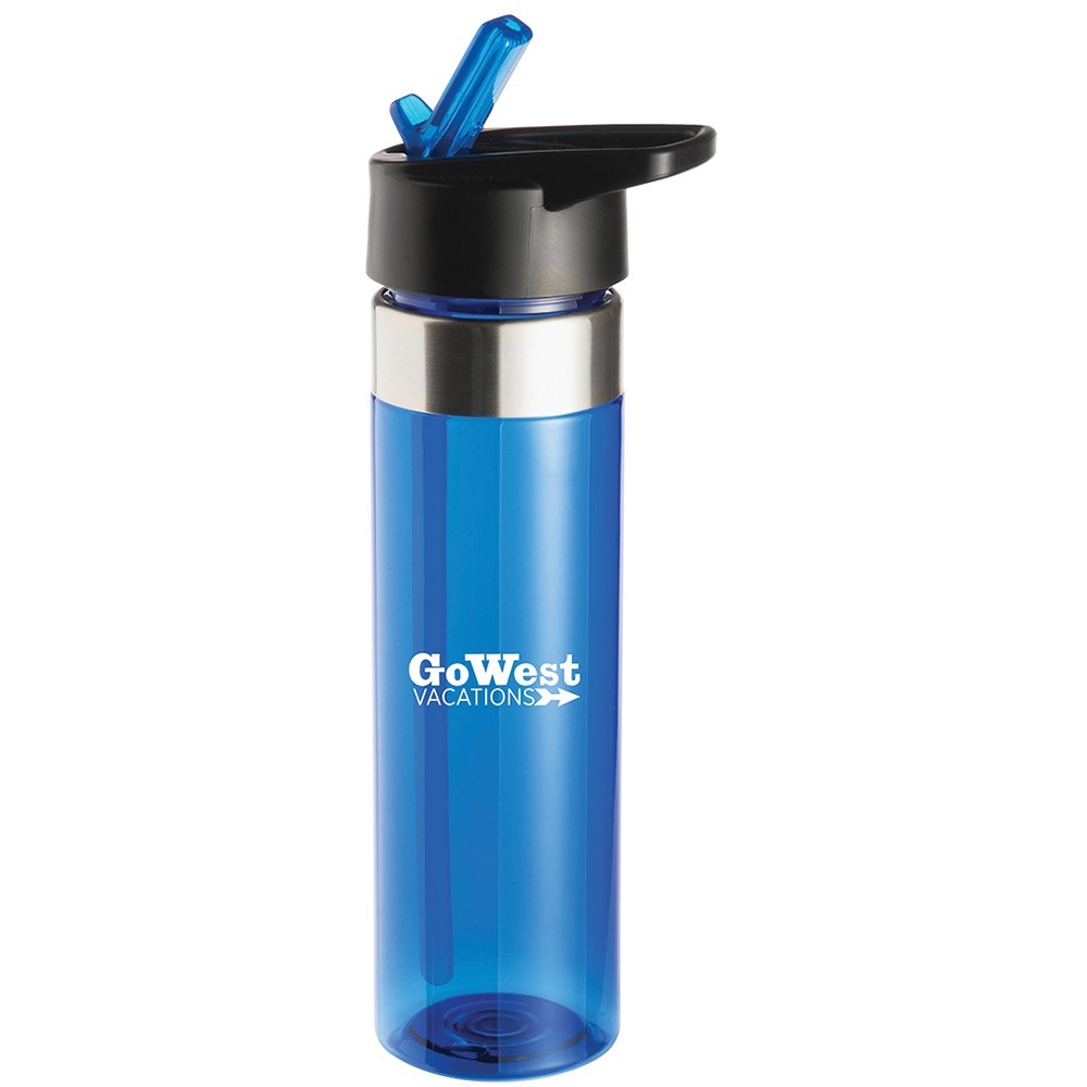 Drink Bottle with Foldaway Sipper 600ml