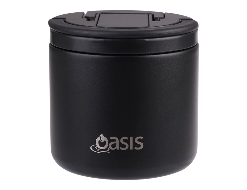 Oasis 500ml Stainless Steel Vacuum Food Flask with Spork