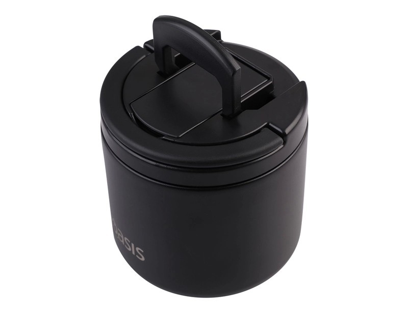 Oasis 500ml Stainless Steel Vacuum Food Flask with Spork