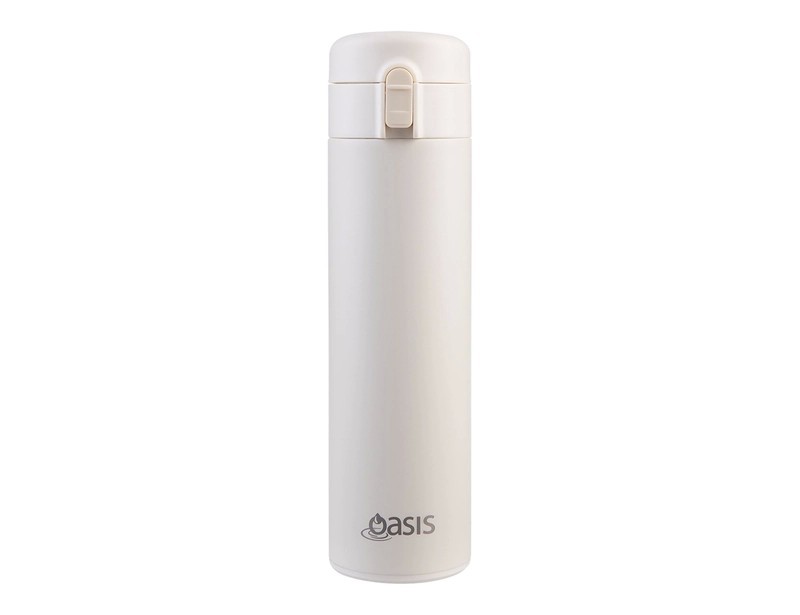 Oasis 480ml Flip-Top Stainless Steel Insulated Flask