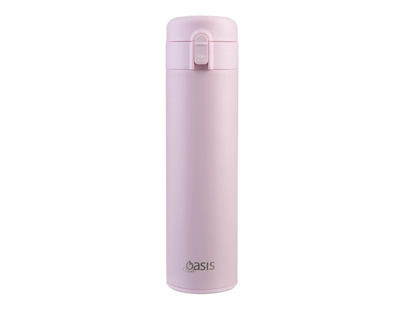 Oasis 480ml Flip-Top Stainless Steel Insulated Flask