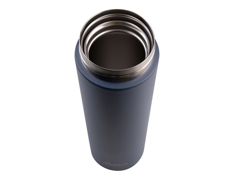 Oasis 480ml Flip-Top Stainless Steel Insulated Flask