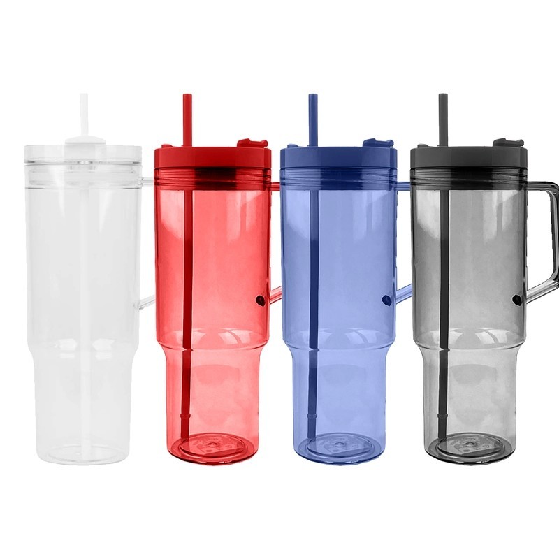 Houston 335ml Plastic Travel Mug