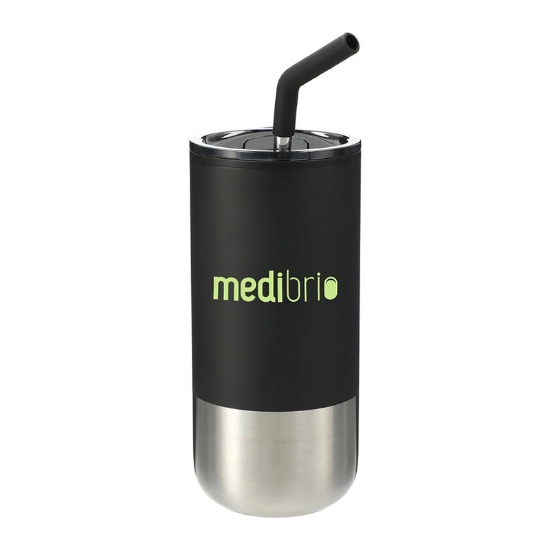 Lagom 470ml Stainless Steel Tumbler with SS Straw