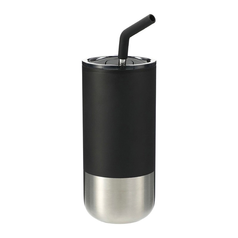 Lagom 470ml Stainless Steel Tumbler with SS Straw