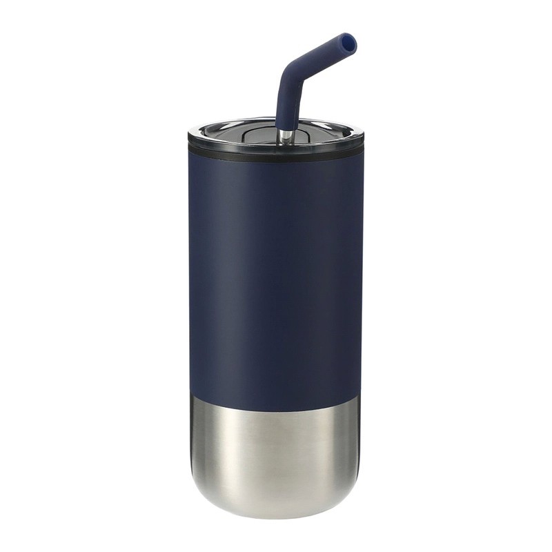 Lagom 470ml Stainless Steel Tumbler with SS Straw