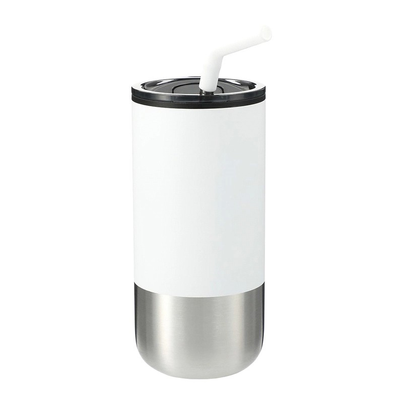 Lagom 470ml Stainless Steel Tumbler with SS Straw