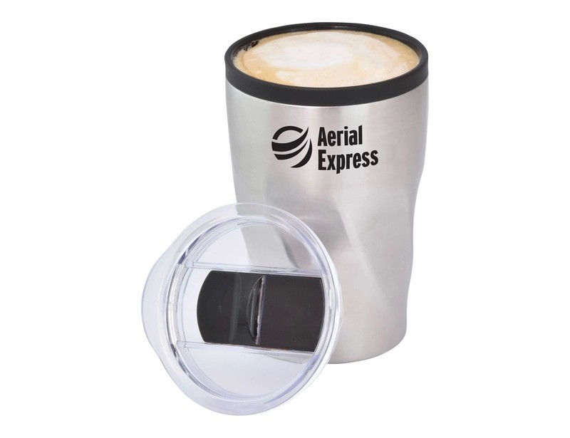 Cyclone Stainless Steel Double Wall Mug