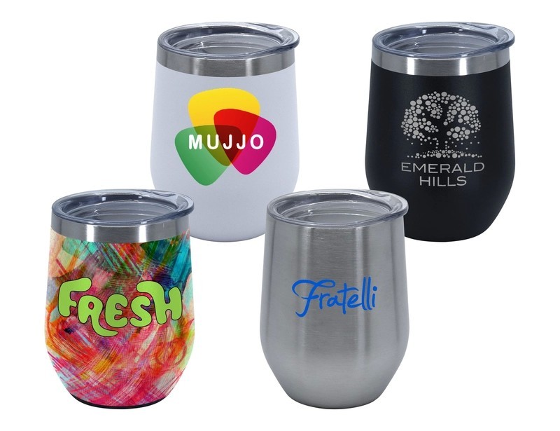 Monaco 320ml Stainless Steel Double Wall Mug