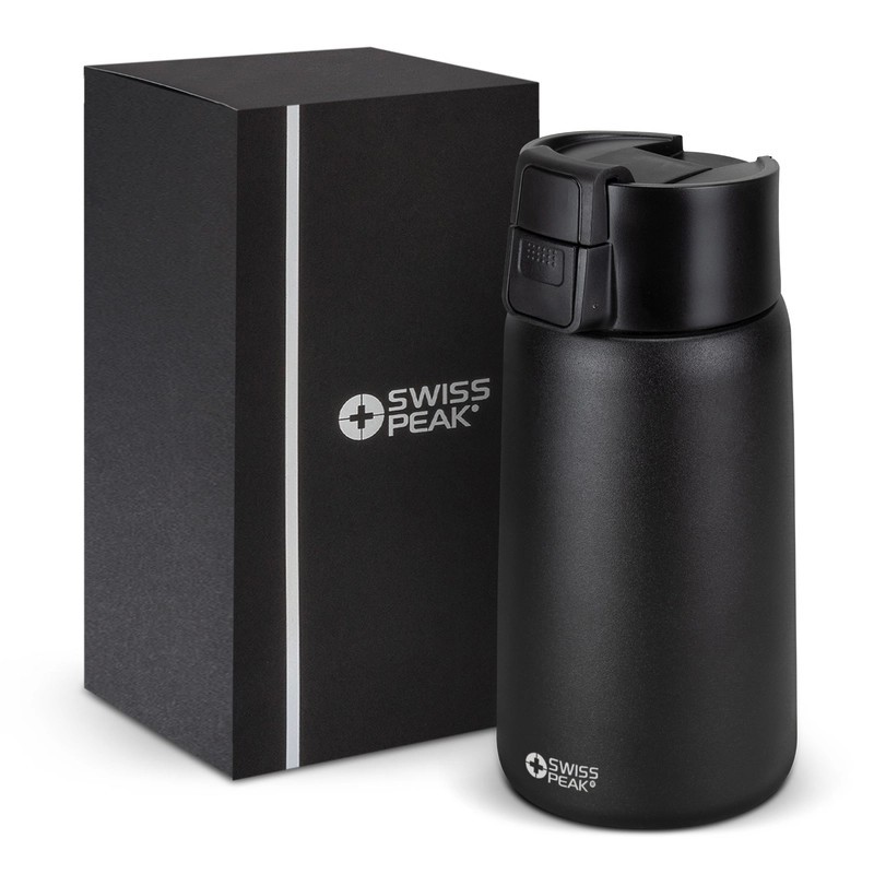 Swiss Peak Stealth 500ml Stainless Steel Vacuum Travel Mug
