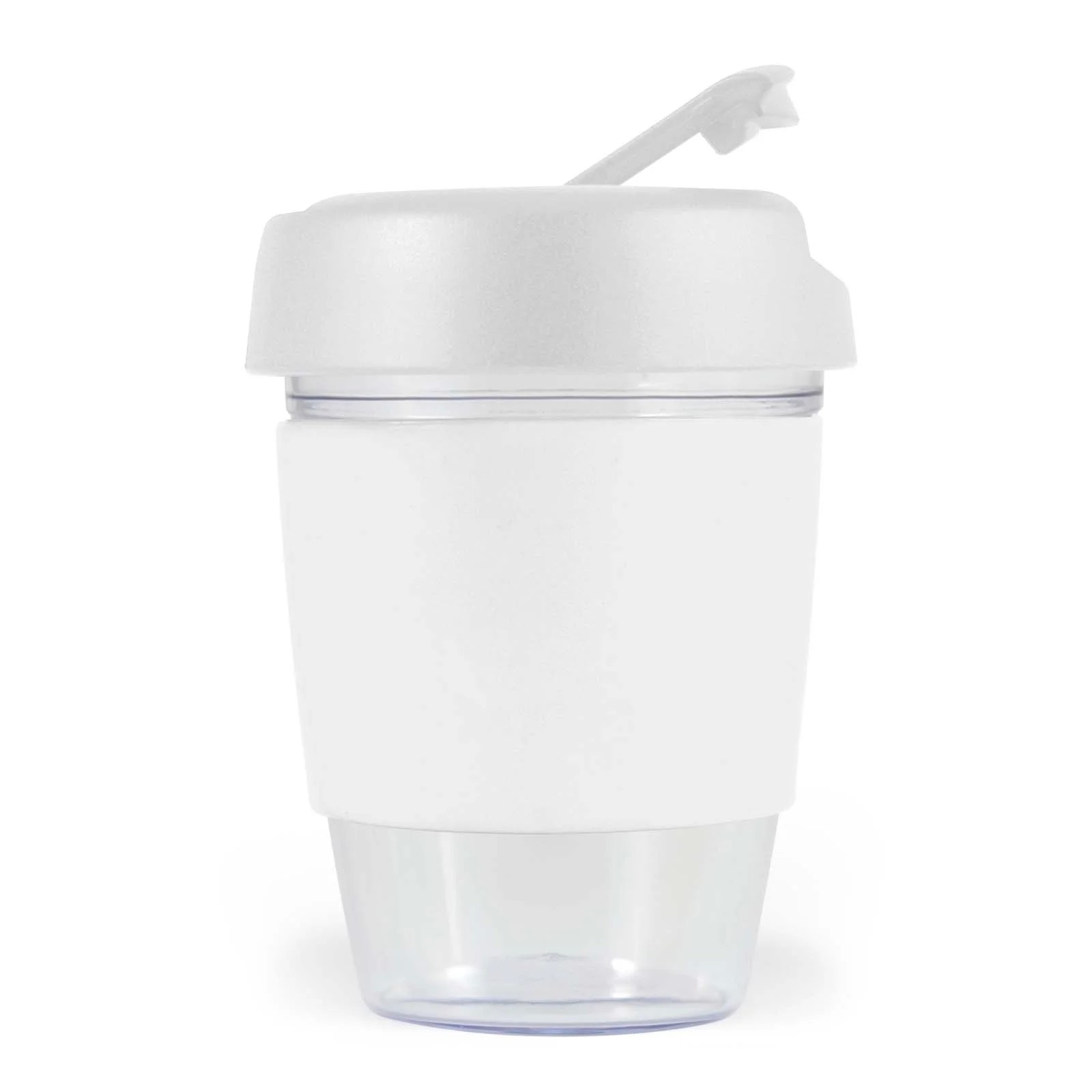 Kick 320ml Silicone Band Crystal Coffee Cup