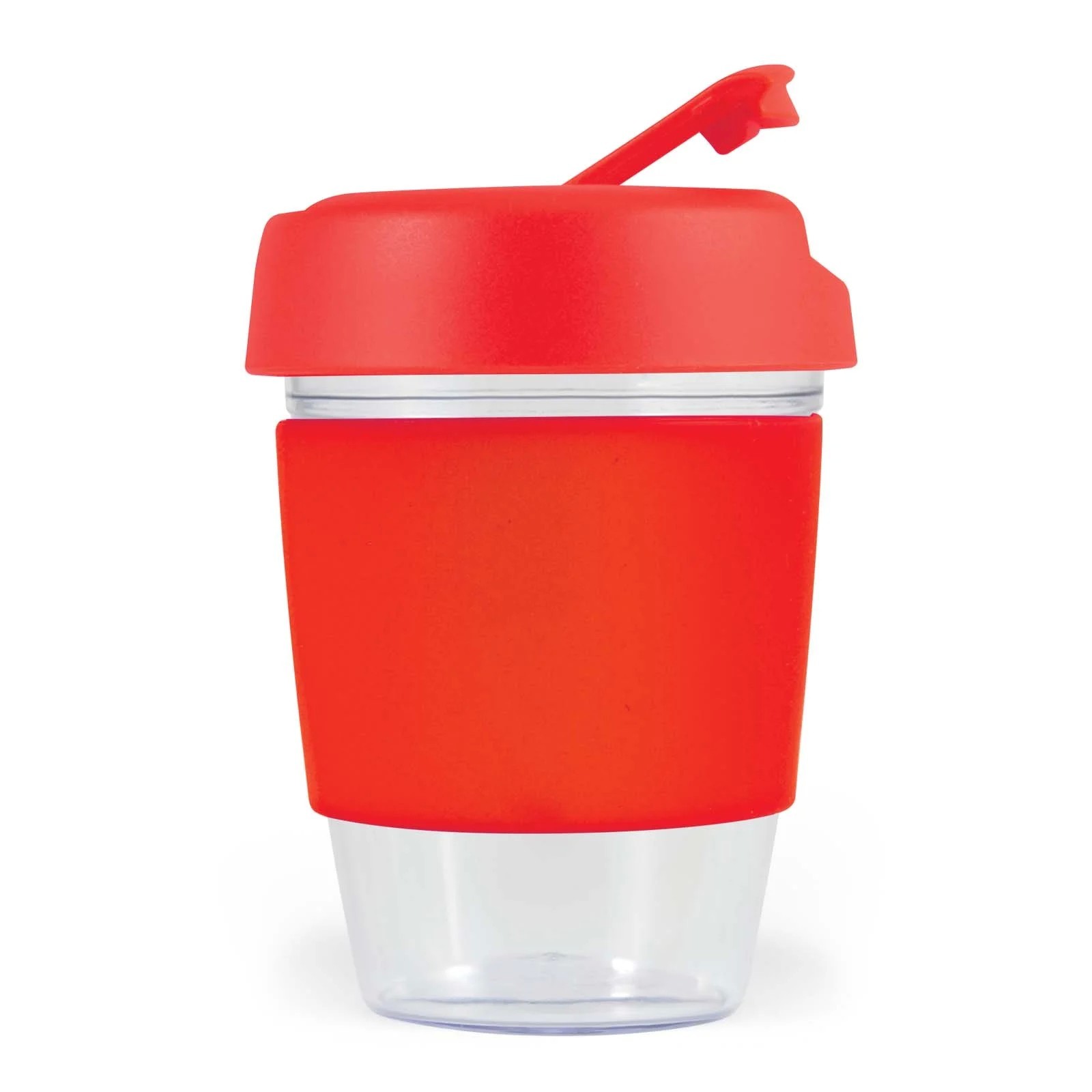 Kick 320ml Silicone Band Crystal Coffee Cup